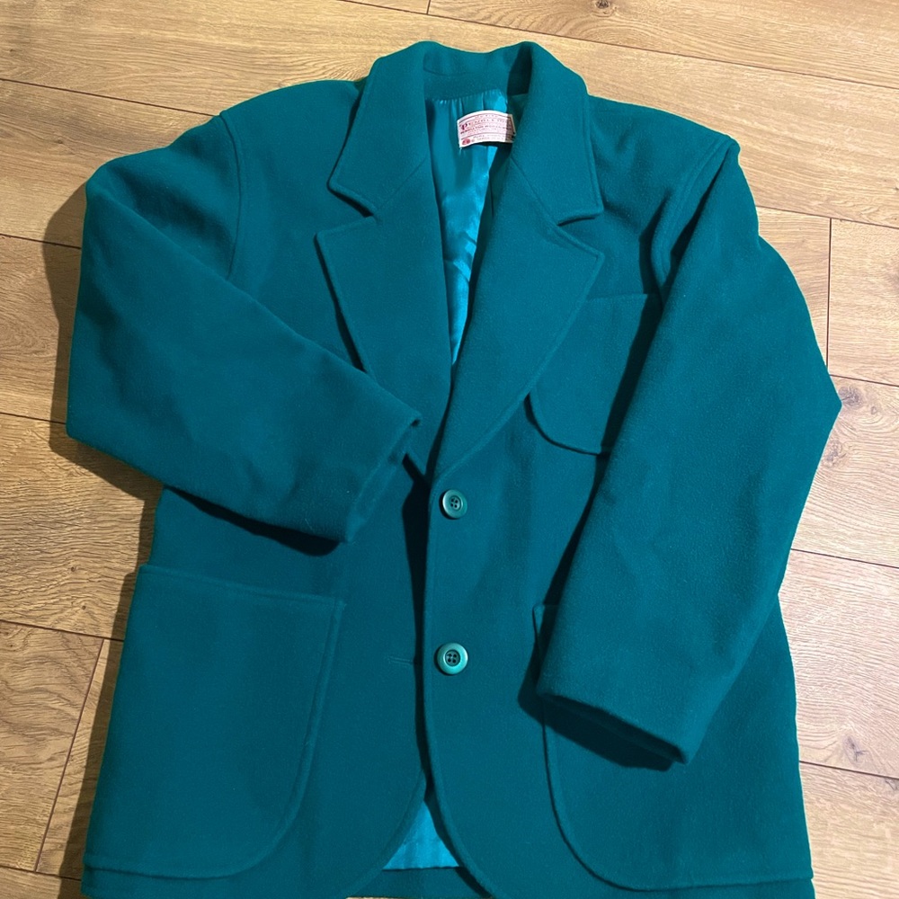 Pendleton 100% Virgin Wool, Silk Lined Jacket, Ri… - image 7